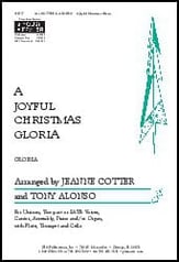 A Joyful Christmas Gloria Unison/Two-Part choral sheet music cover